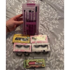 Eye Lash & Eye Brush Make up Set- BRAND NEW